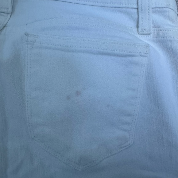 J crew 9" Mid Rise toothpick Jean In White, Size 27 - Picture 8 of 8